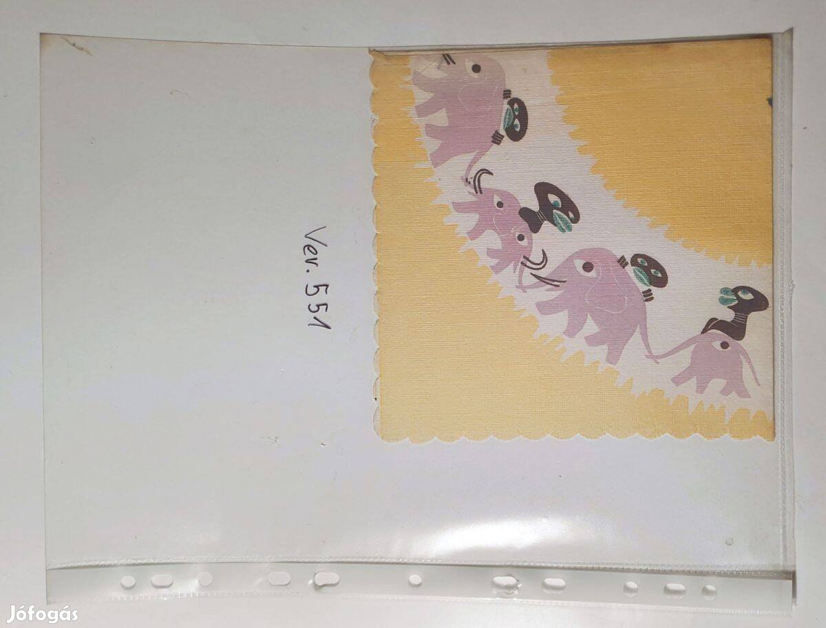 Szalvéta Ver.551 papír retró