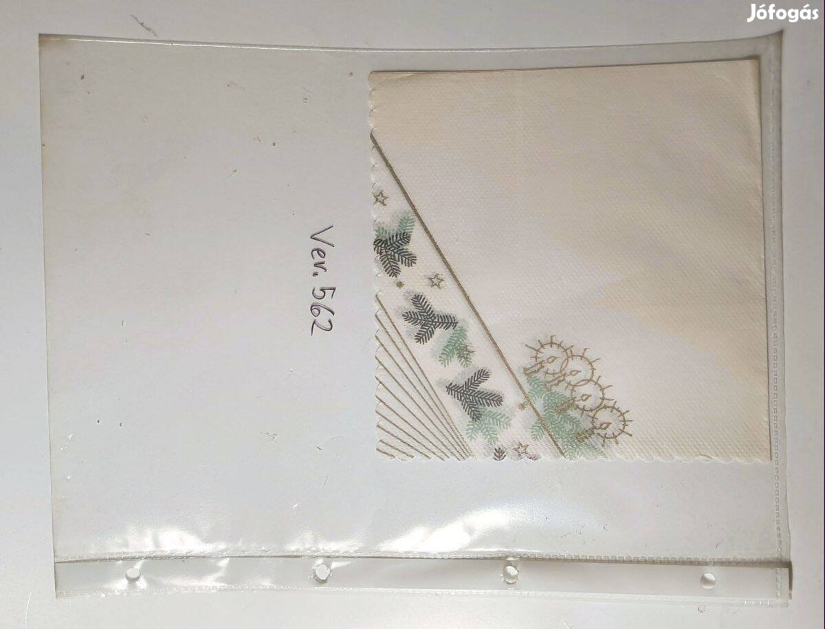 Szalvéta Ver.562 papír retró