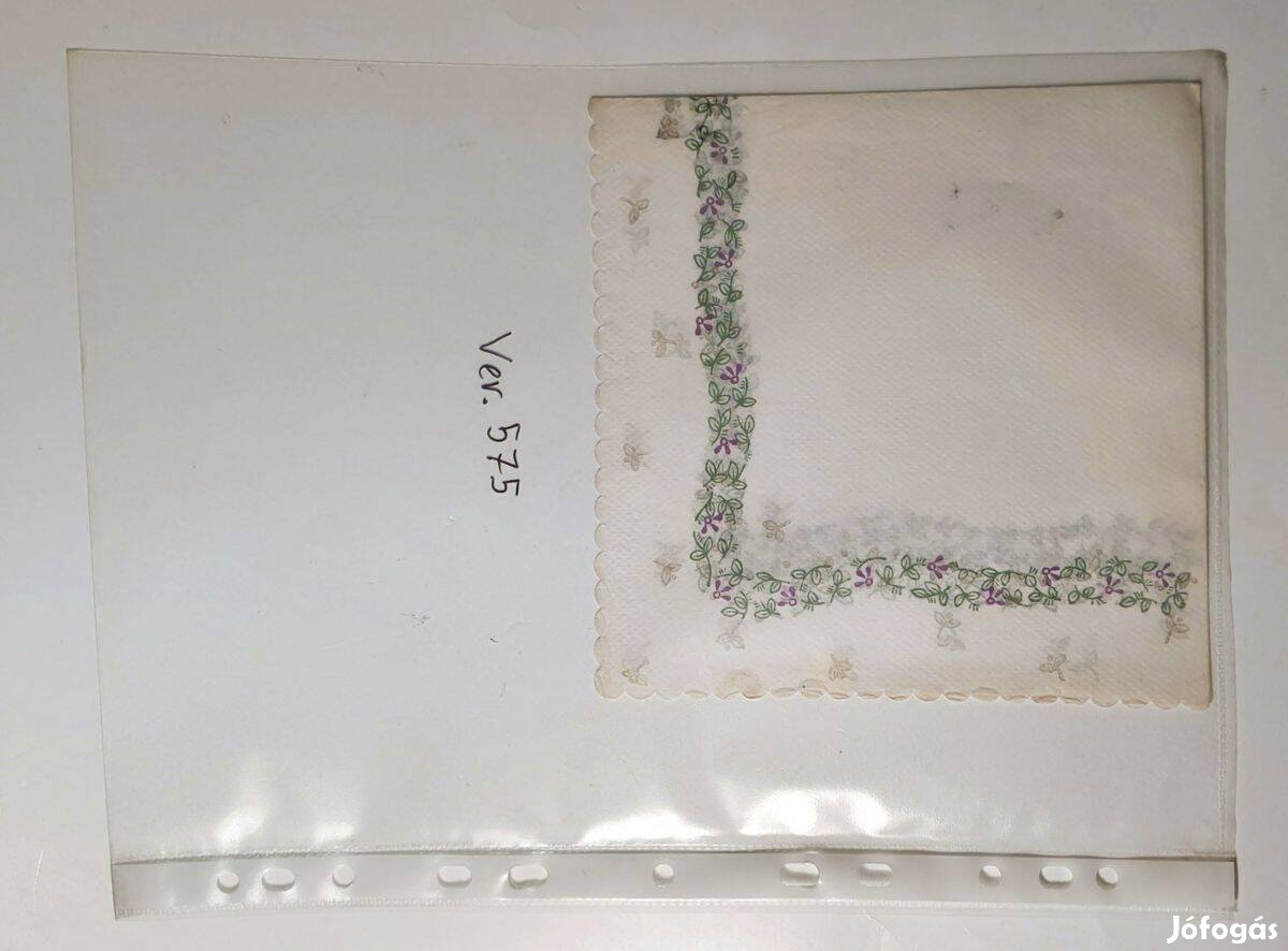 Szalvéta Ver.575 papír retró