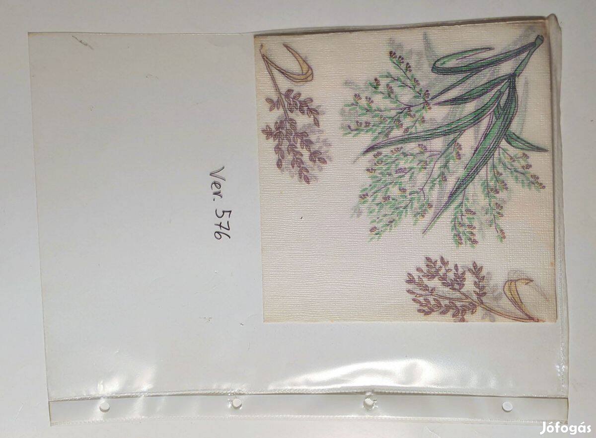 Szalvéta Ver.576 papír retró