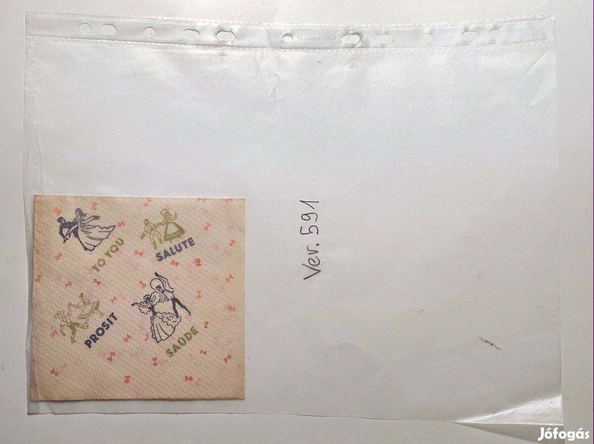 Szalvéta Ver.591 papír retró