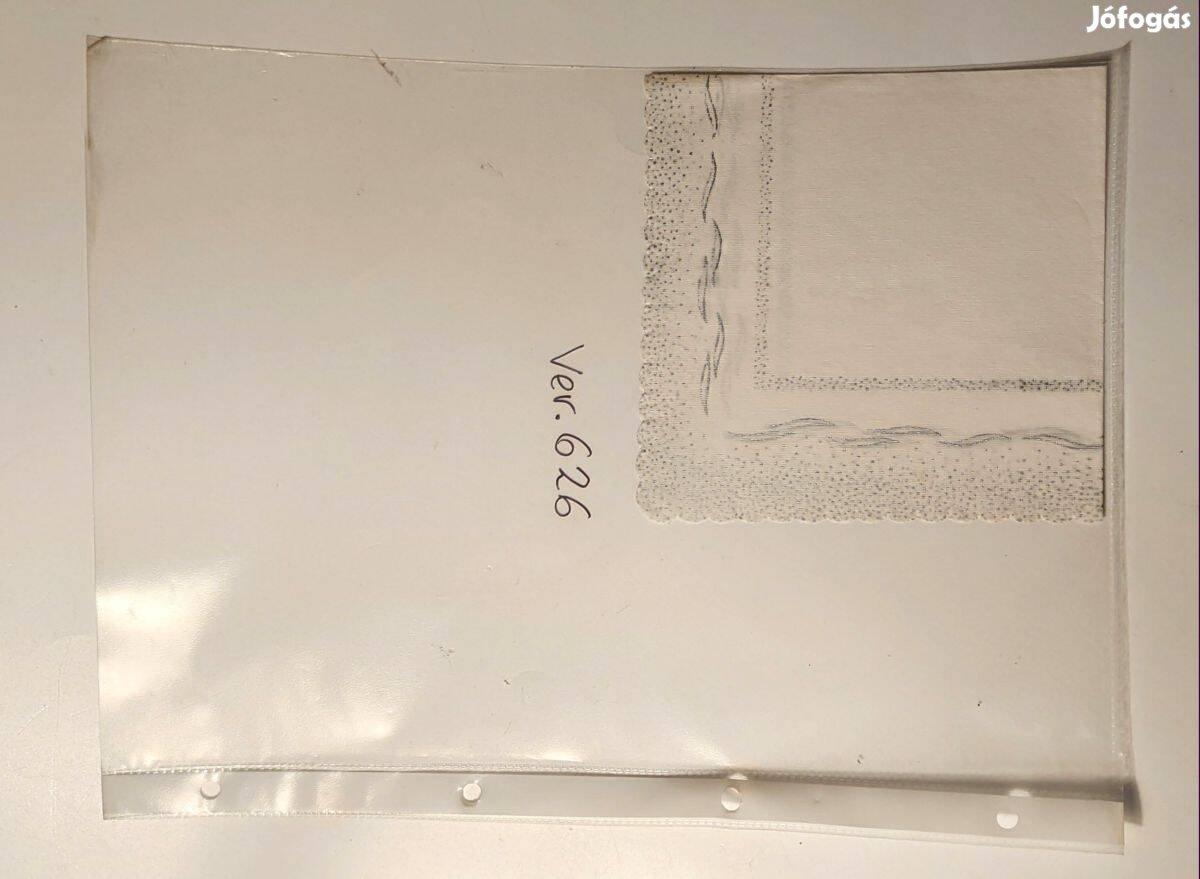 Szalvéta Ver.626 papír retró