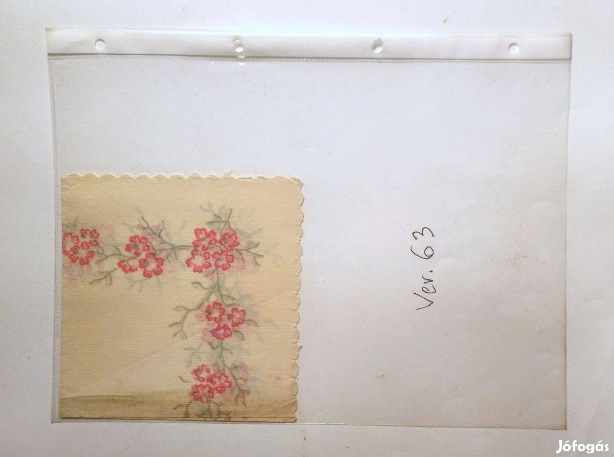 Szalvéta Ver.63 papír retró