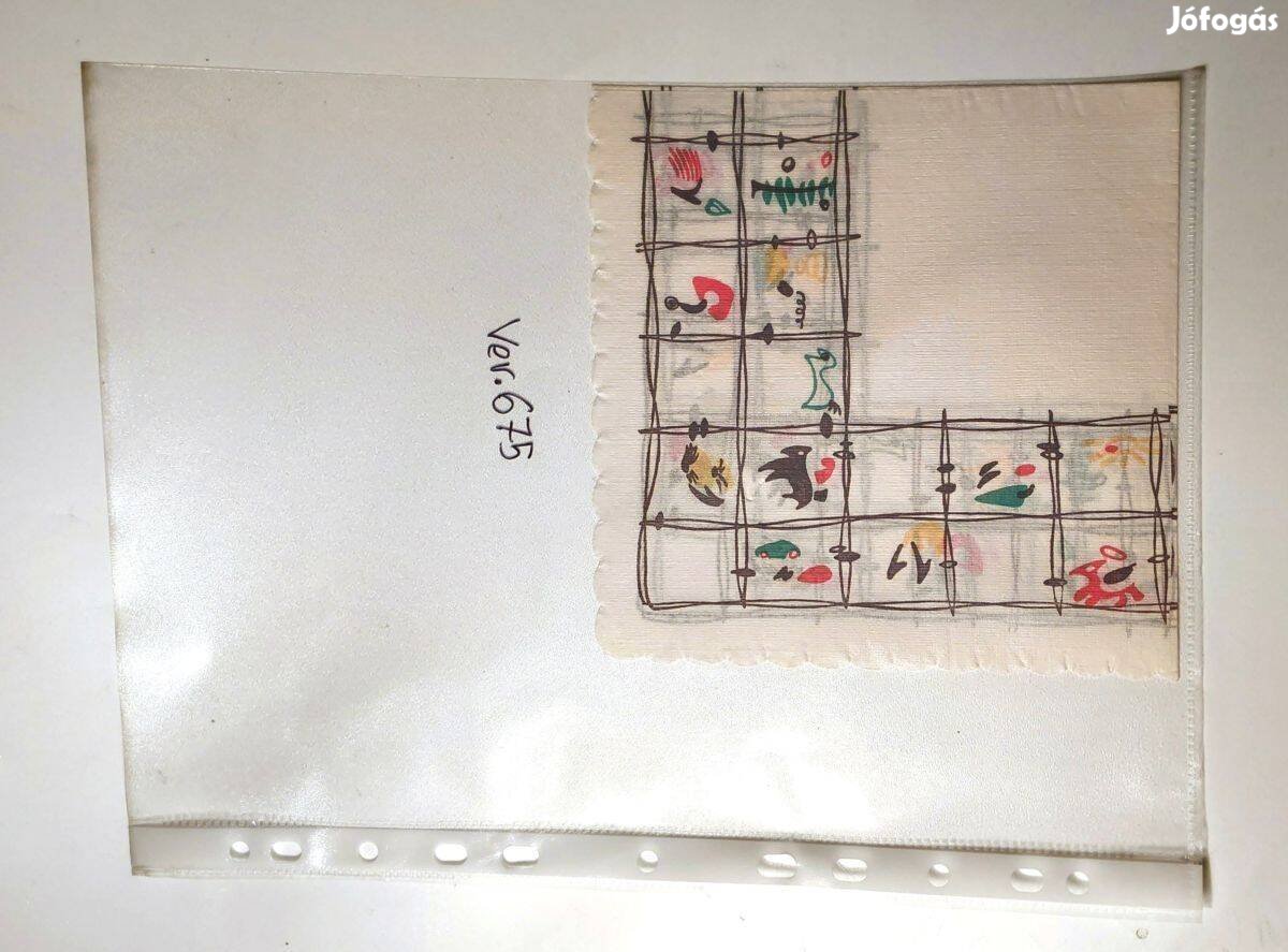 Szalvéta Ver.675 papír retró