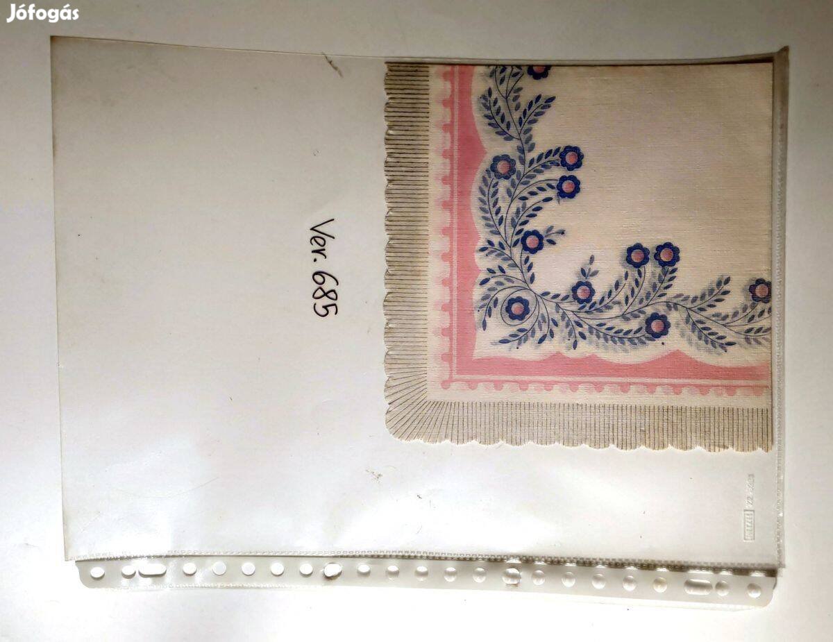 Szalvéta Ver.685 papír retró