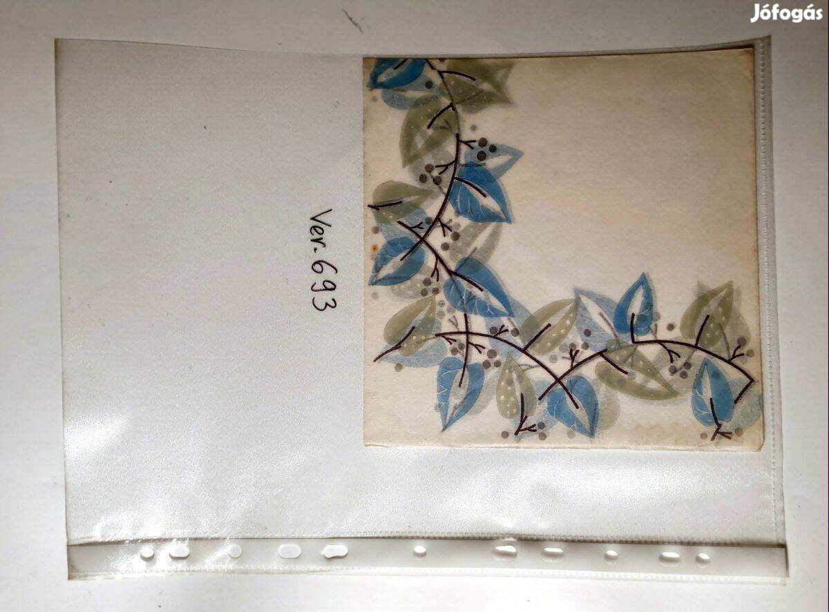 Szalvéta Ver.693 papír retró