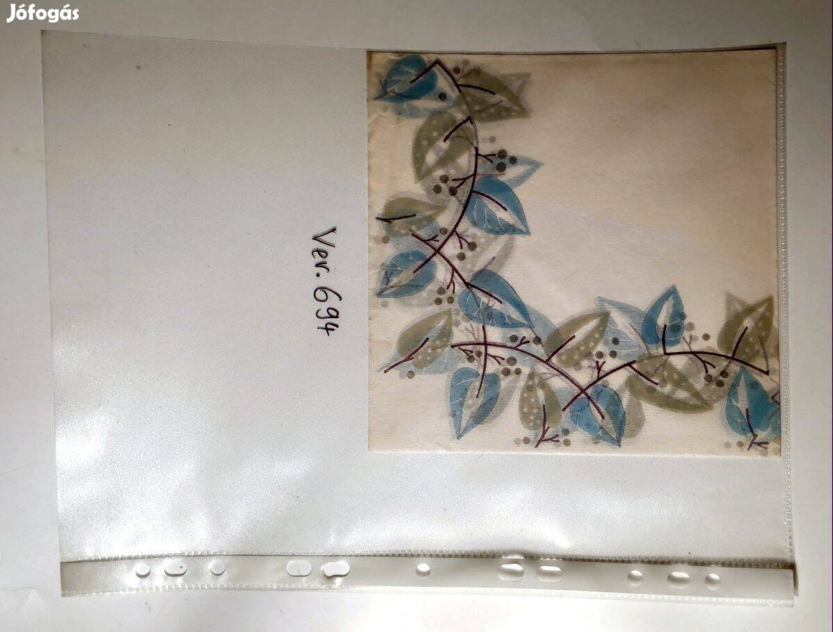 Szalvéta Ver.694 papír retró