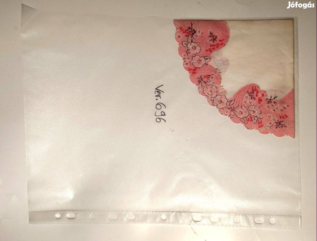 Szalvéta Ver.696 papír retró