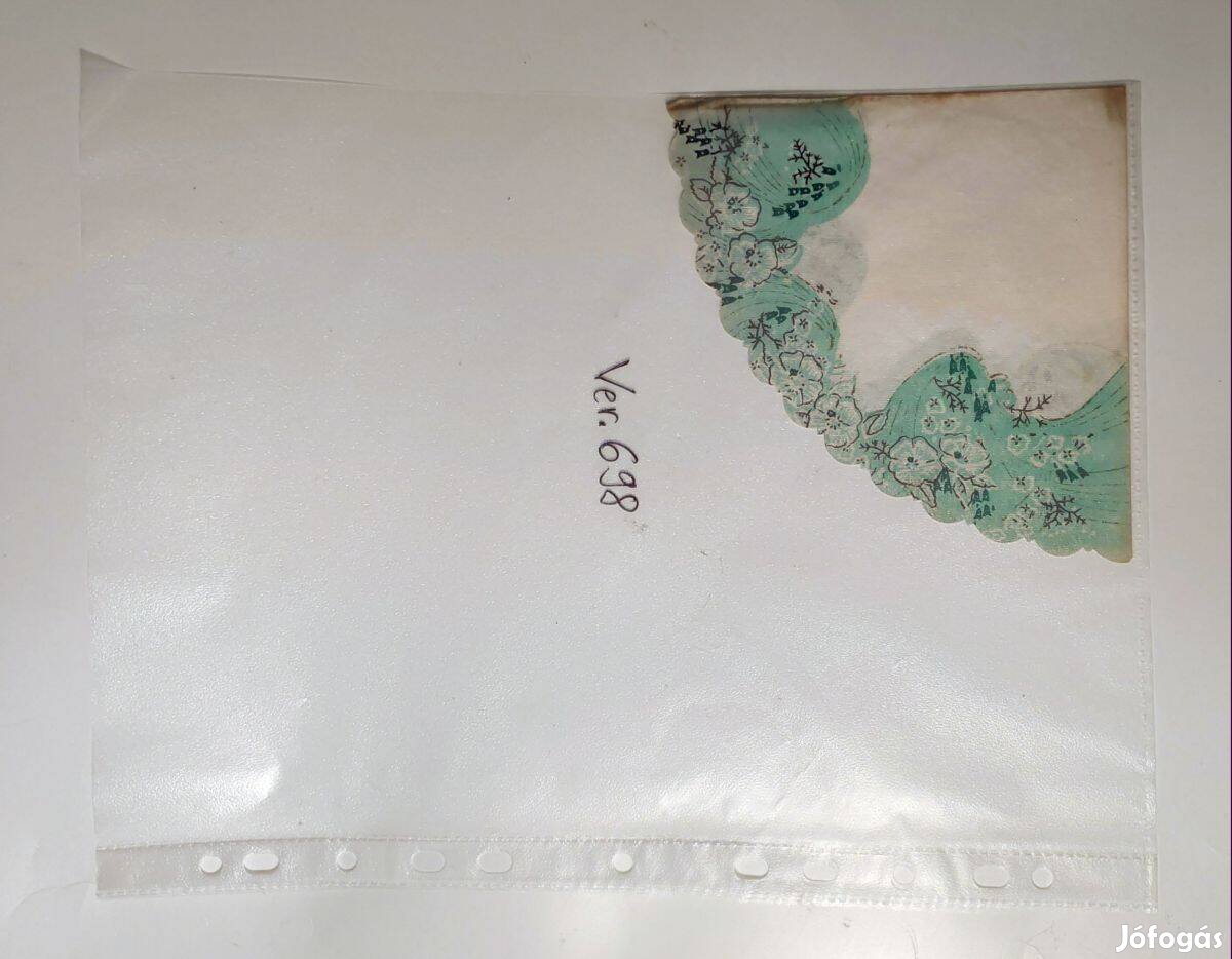 Szalvéta Ver.698 papír retró