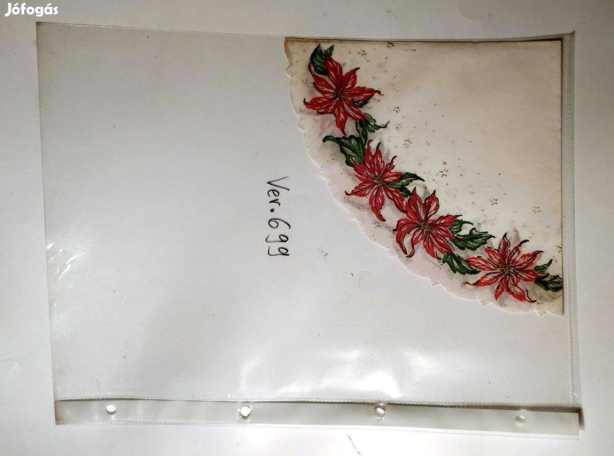 Szalvéta Ver.699 papír retró