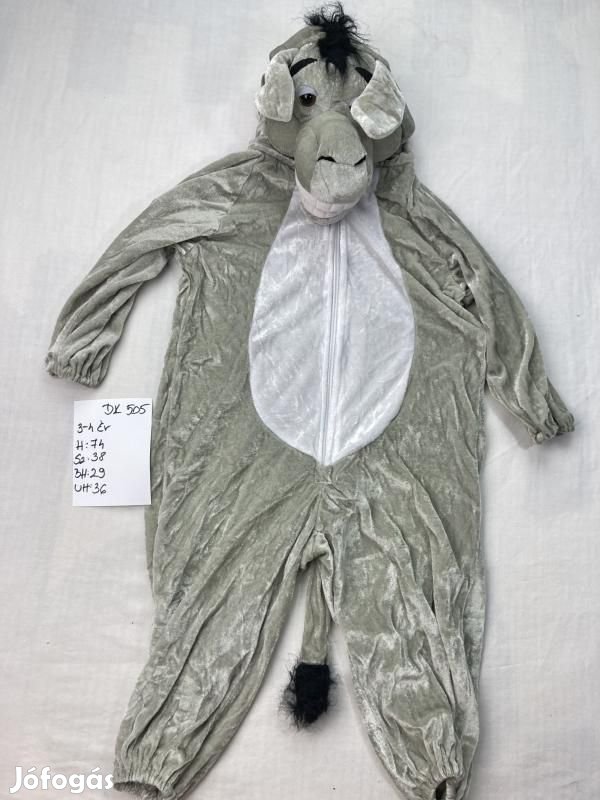 Szamár jelmez, állat jelmez DK505