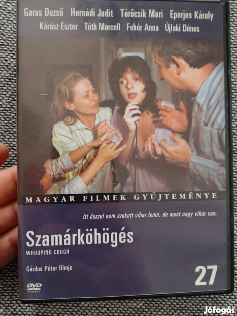 Szamárköhögés dvd film Hernádi Garas