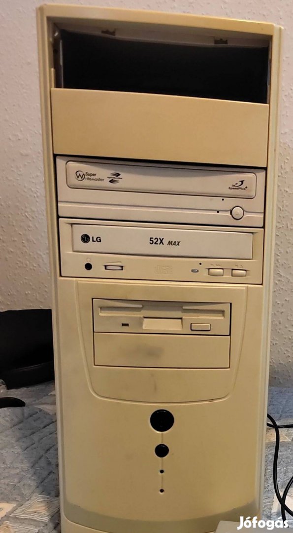 Számítógép / asztali PC alapgép dvd íróval