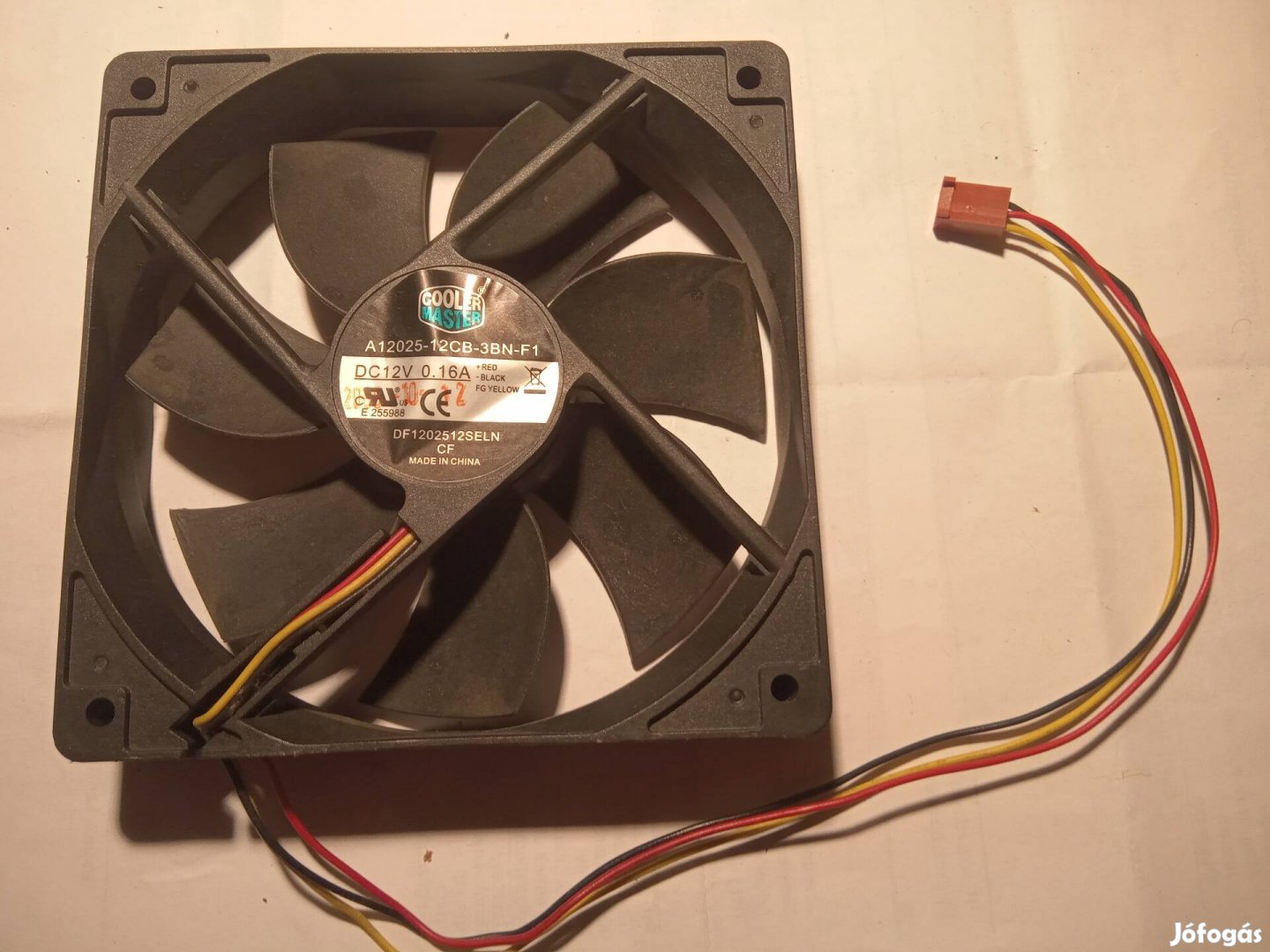 Számítógép ventilátor DC 12V