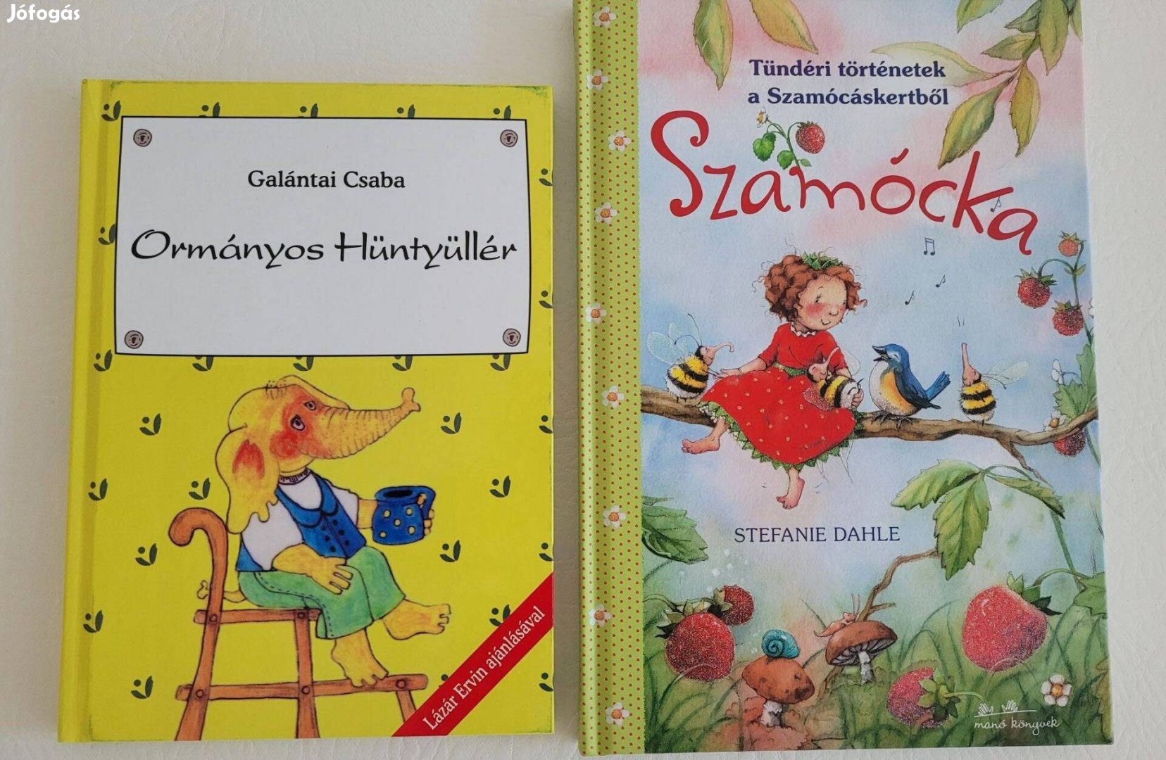 Szamócka úúj könyv Ormányos hünttyüllér könyv eladó!