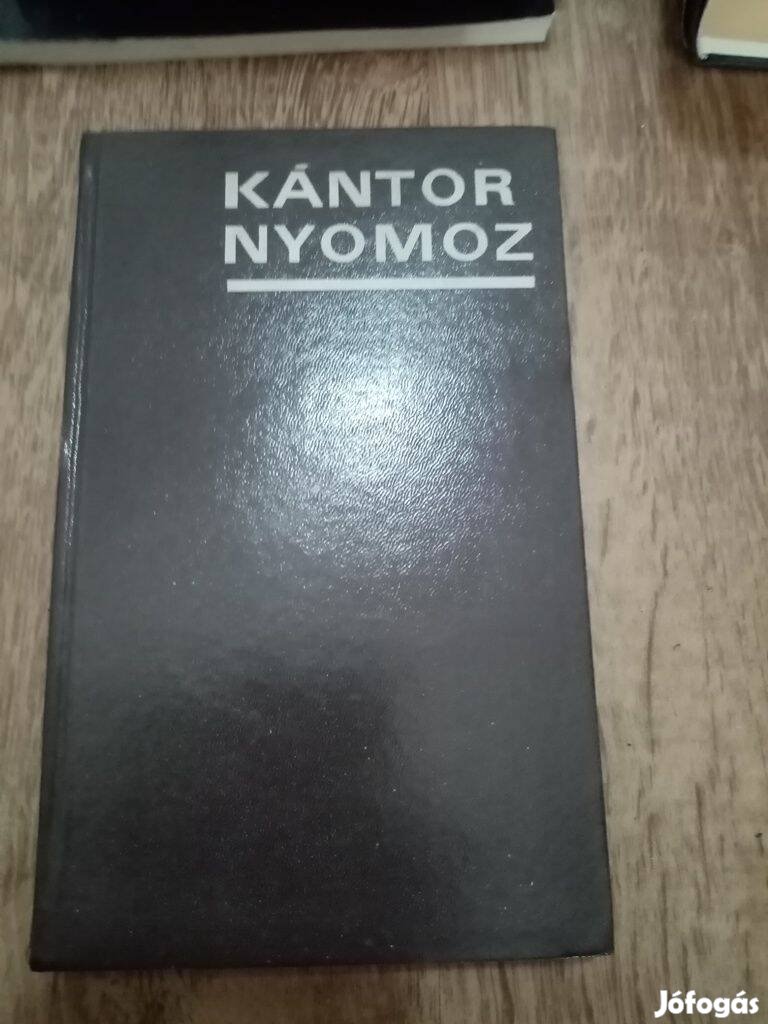 Szamos Rudolf : Kántor nyomoz