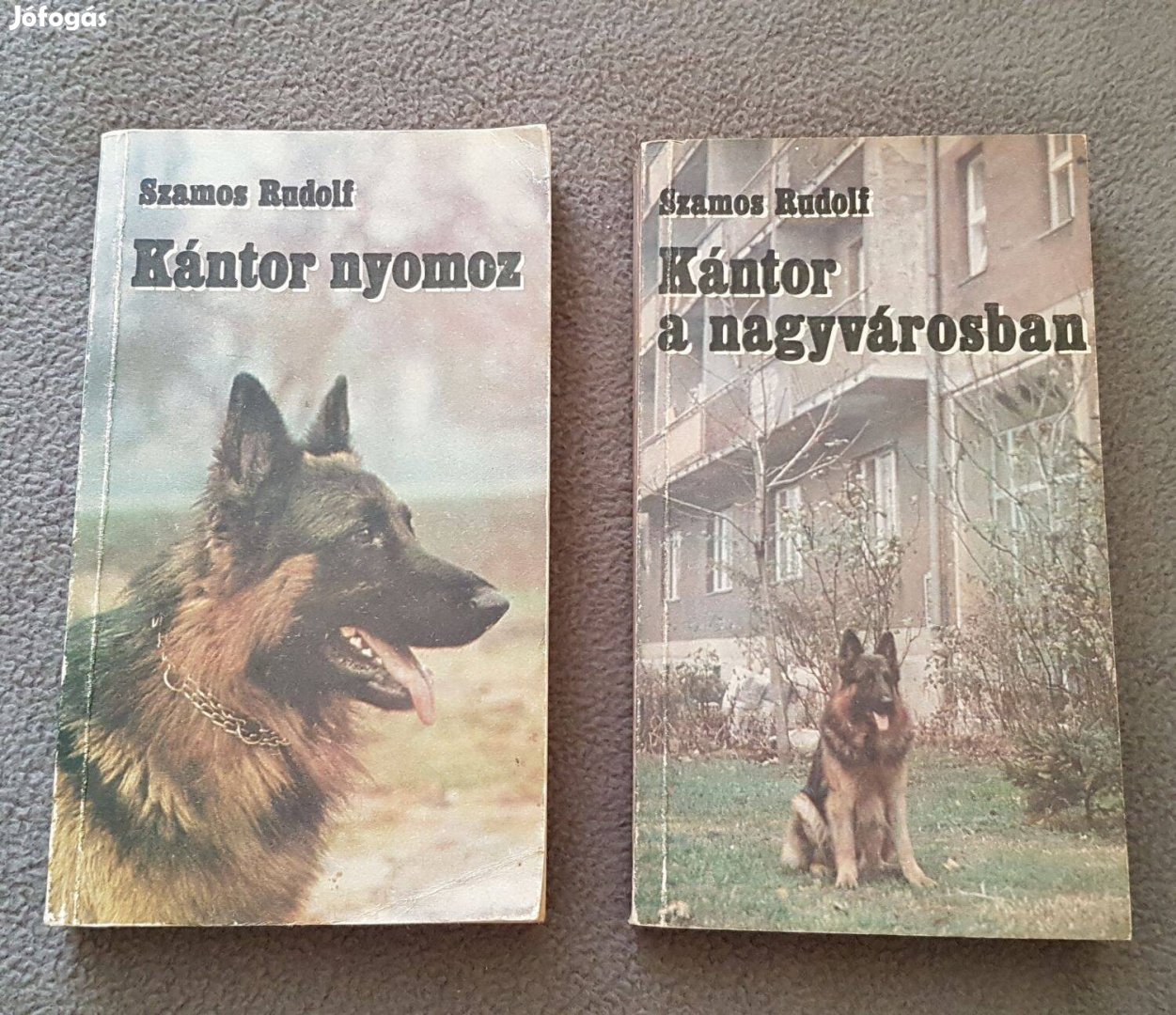 Szamos Rudolf - Kántor nyomoz + Kántor a nagyvárosban könyv