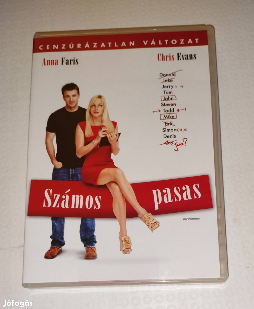 Számos pasas dvd Chris Evans 