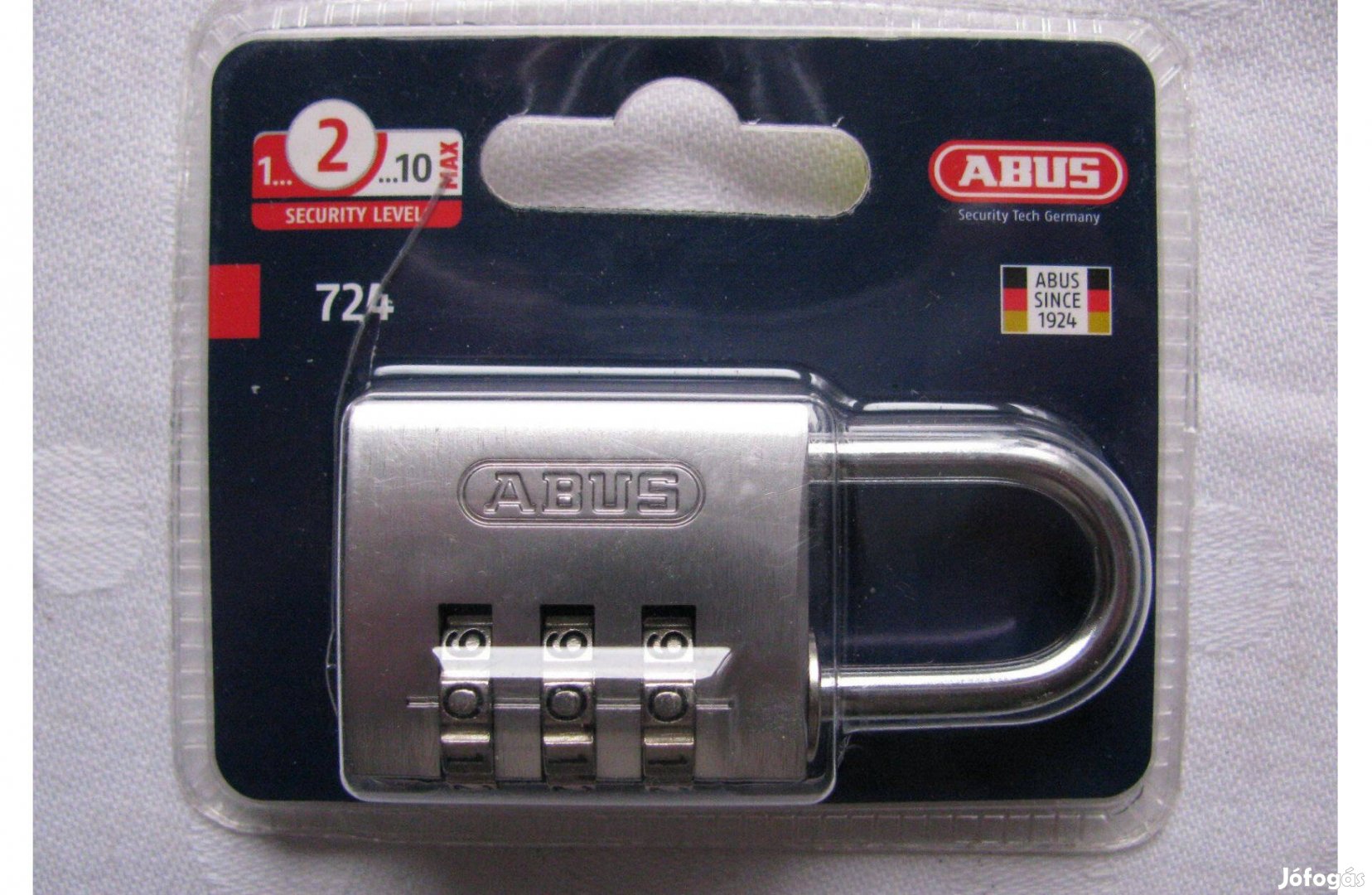 Számzáras lakat , Abus 724