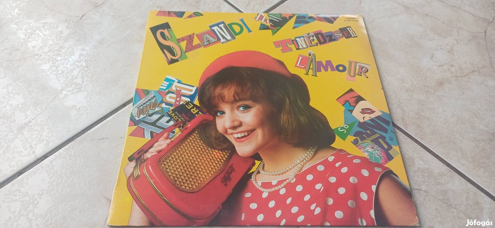 Szandi Tinédzser bakelit hanglemez
