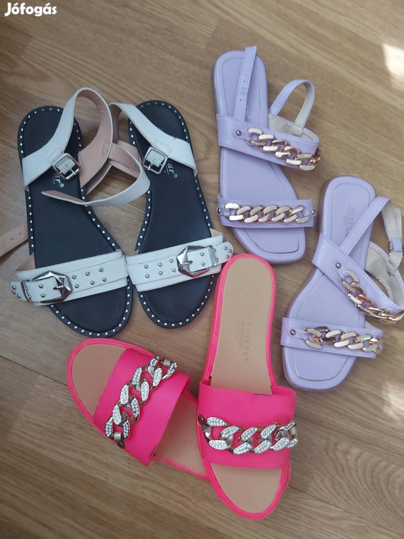 Szandik és papucsok kamaszoknak 37 méret!