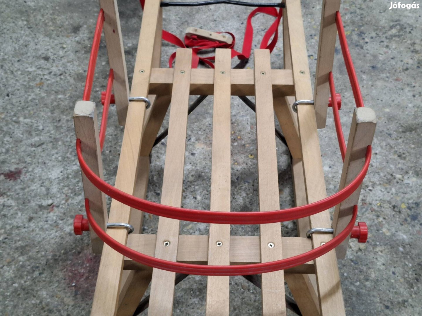 Szánkó gyerek szánkó támasszal