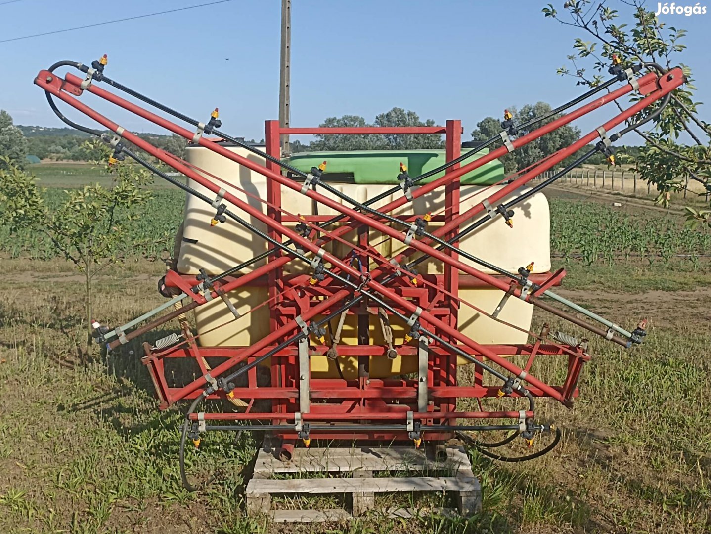 Szántóföldi permetező