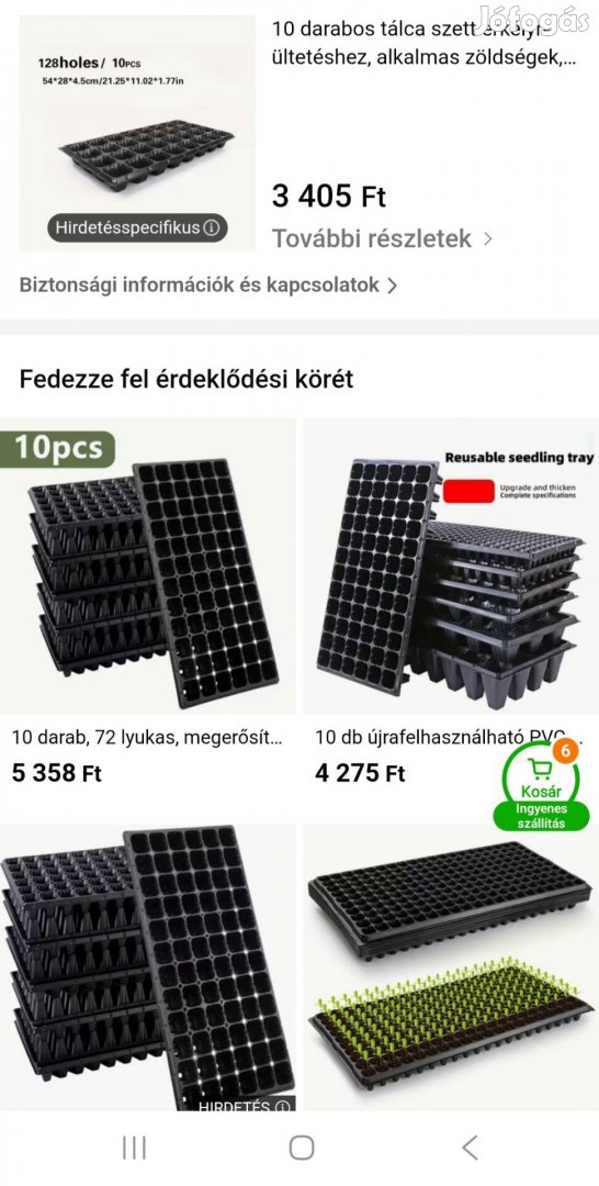 Szaporító sejttalca