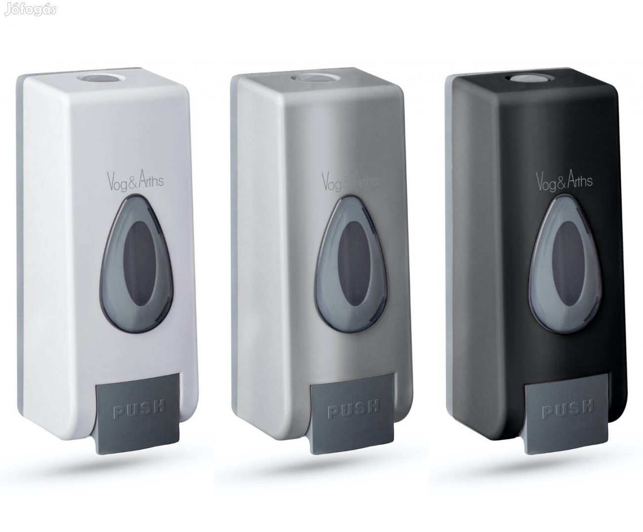 Szappanadagoló Kézzel működtethető - 350 ml - fali - 3 féle