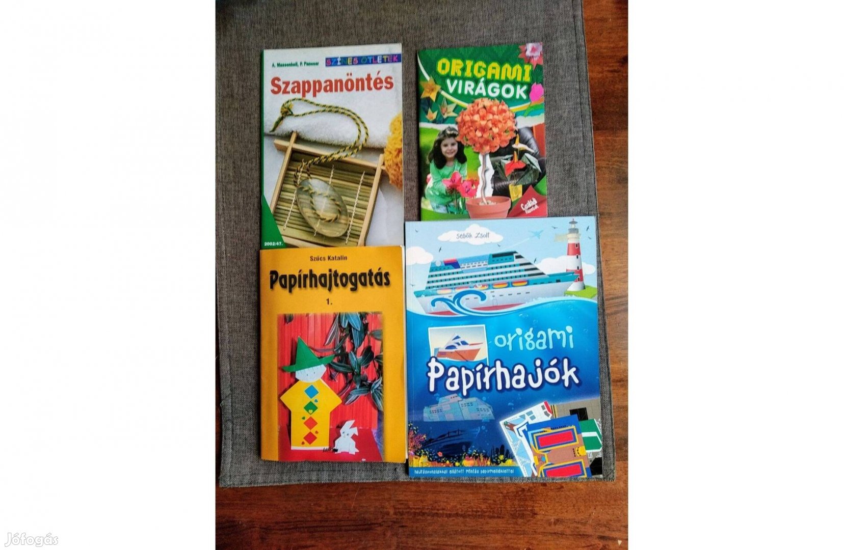 Szappanöntés Origami papír hajók és sok más Új DIY könyv