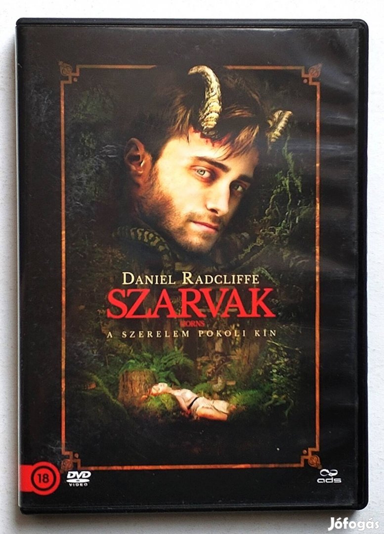 Szarvak (Daniel Radcliffe) DVD  Ritkaság! 