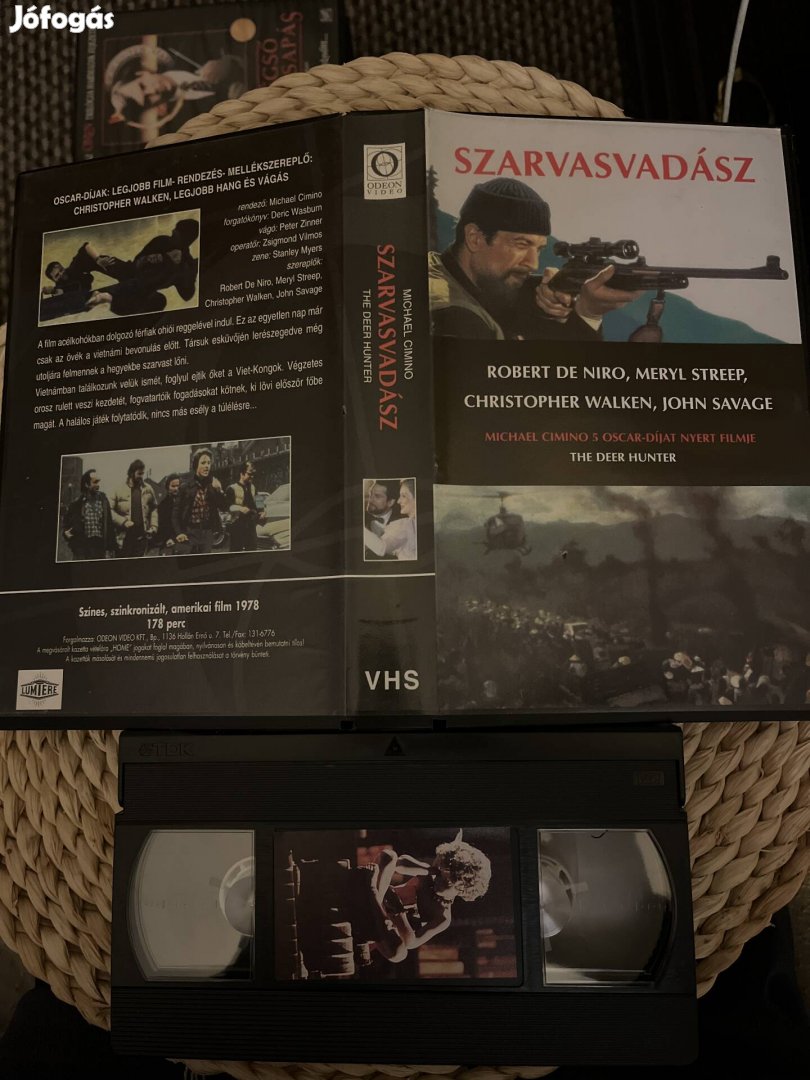 Szarvasvadász vhs.   