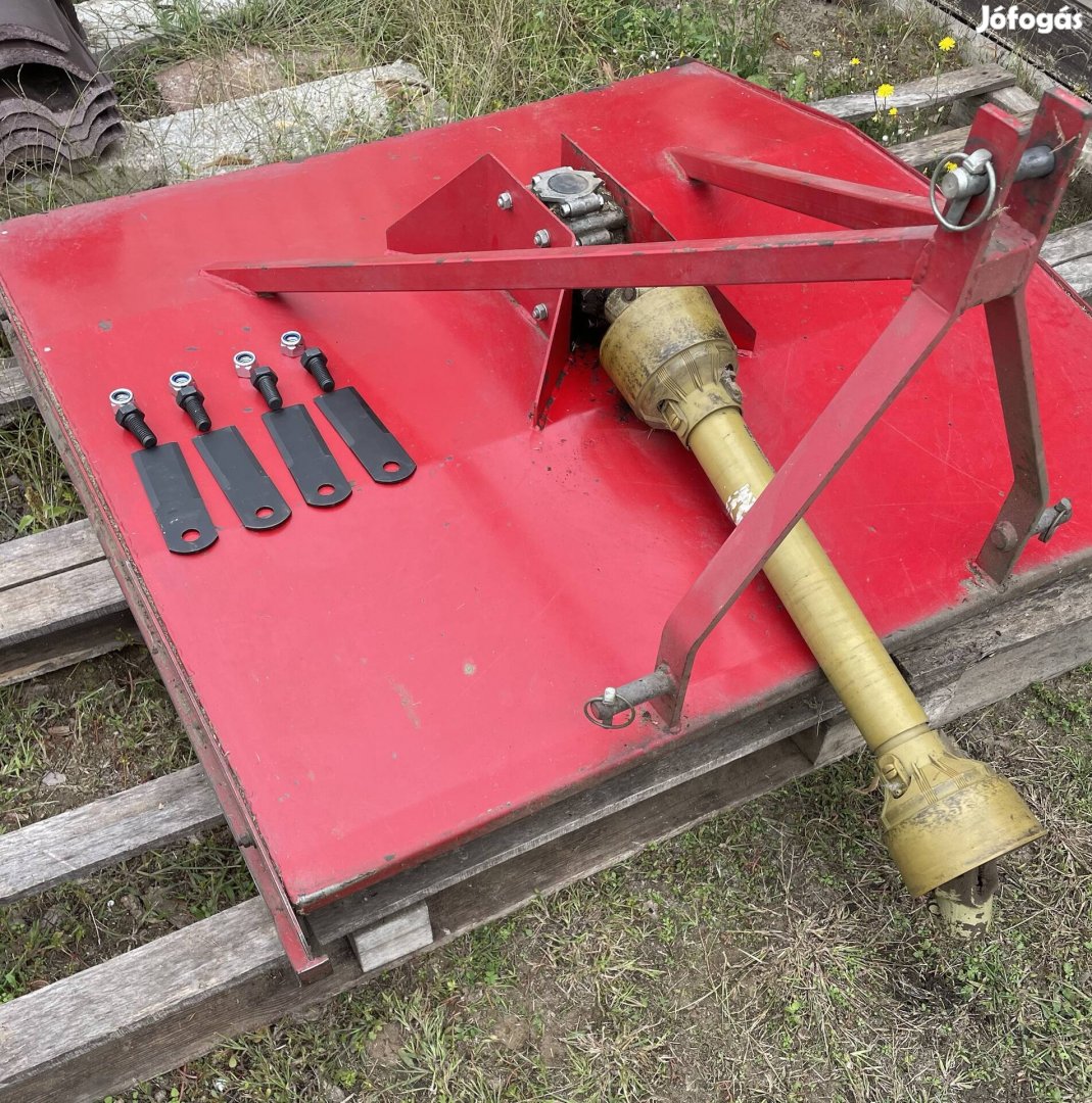 Szárzúzó fűkasza 120 cm traktor kistraktor japán kistraktor kardán