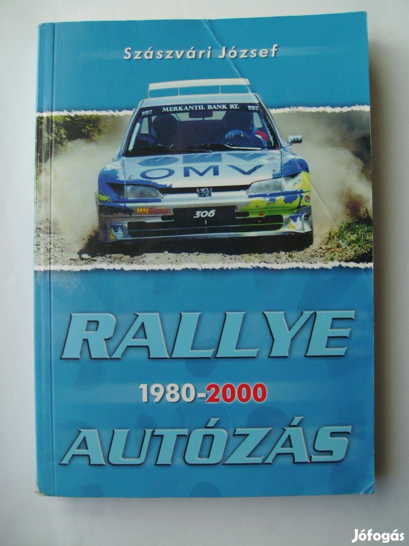Szászvári József Rallye autózás 1980-2000 könyv