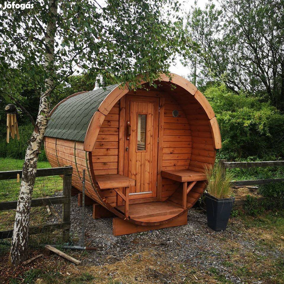 Szauna - Hordószauna 3m Lahti Prémium