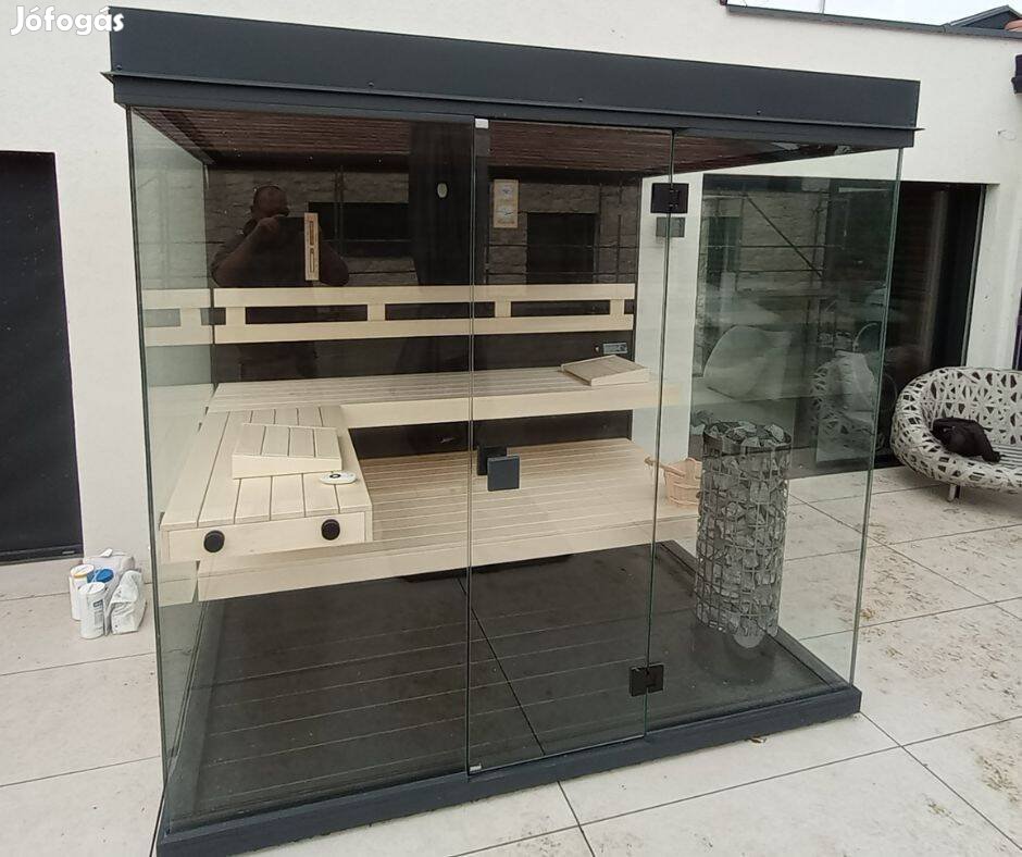 Szauna - Vard üvegszauna