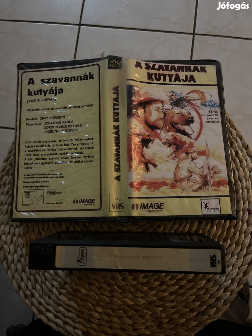 Szavannák kutyája vhs film