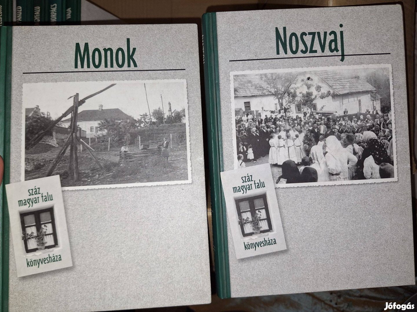 Száz magyar falu 12 új könyve pl. Monok Noszvaj Sopronhorpács