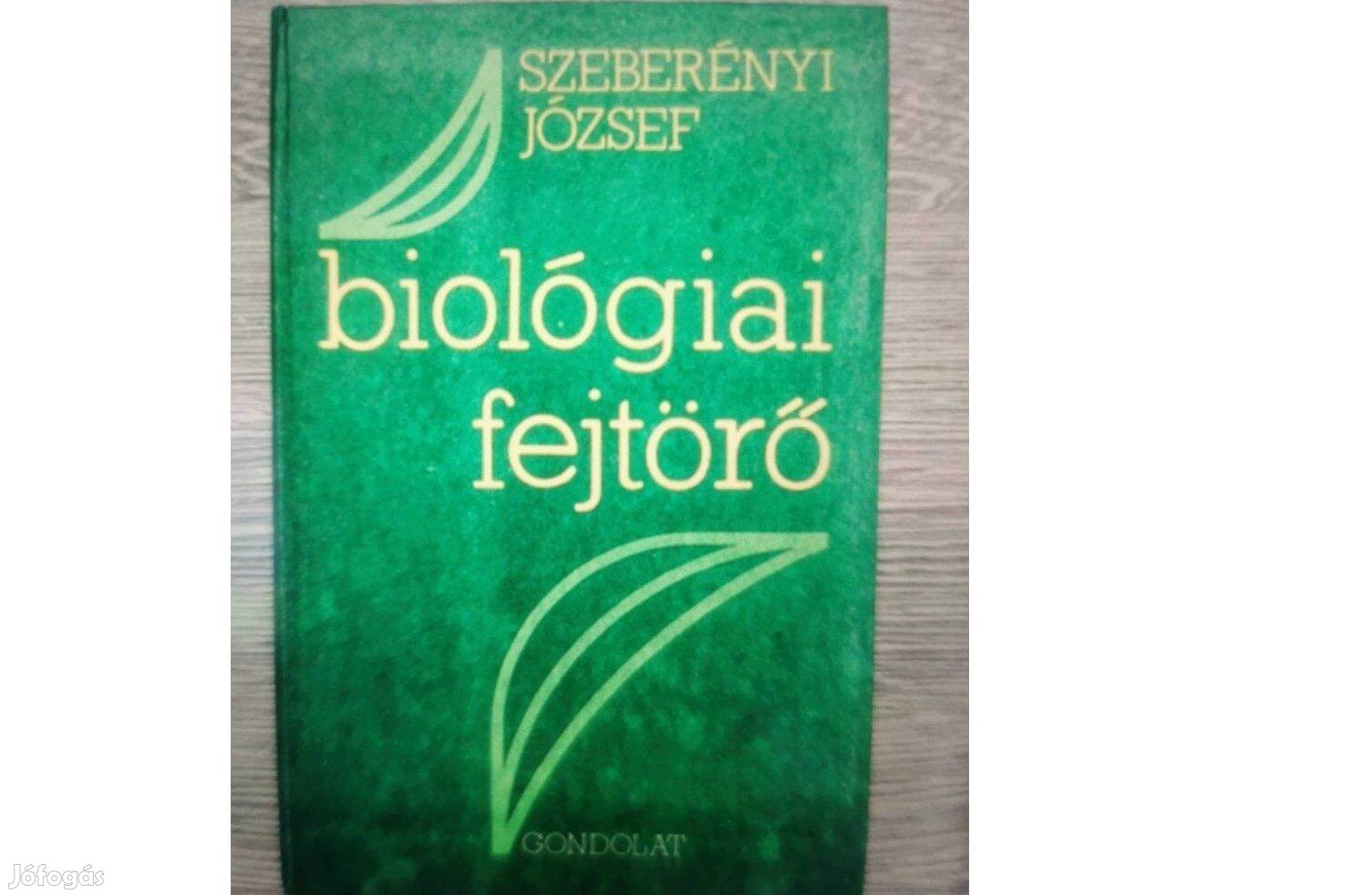 Szeberényi József, Biológiai fejtörő - újszerű