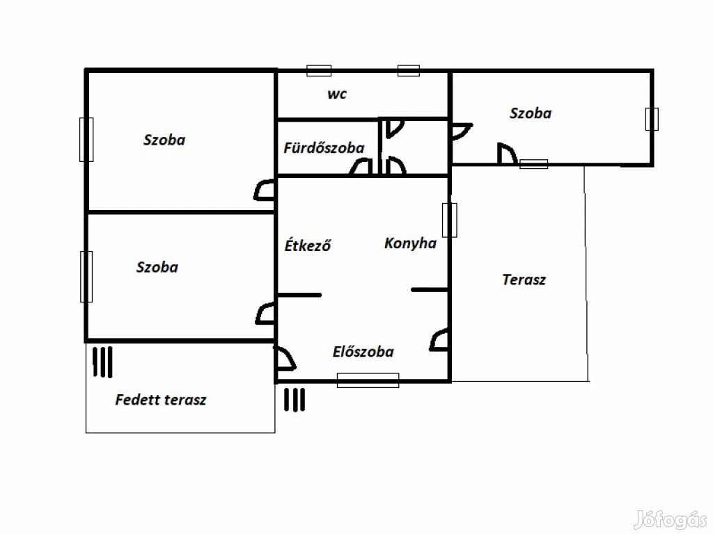 Szécsény, Orgona utca, 85 m2-es, családi ház, 3 szobás, extrán