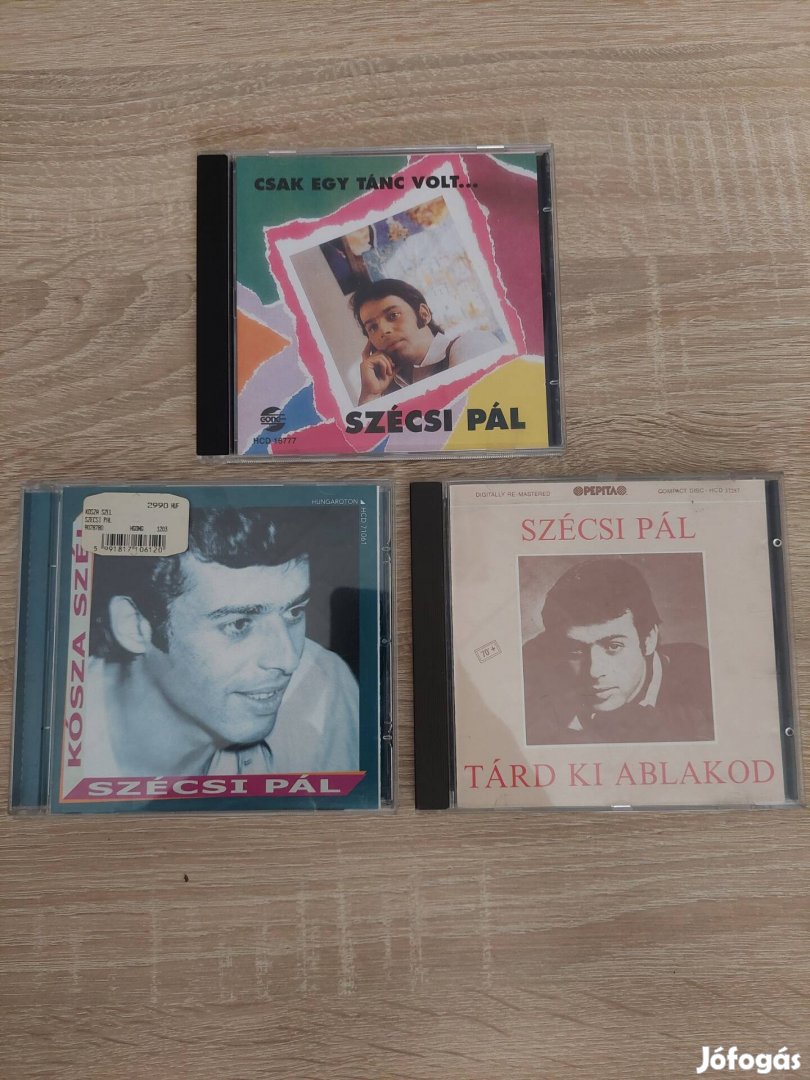 Szécsi Pál cd-csomag együtt