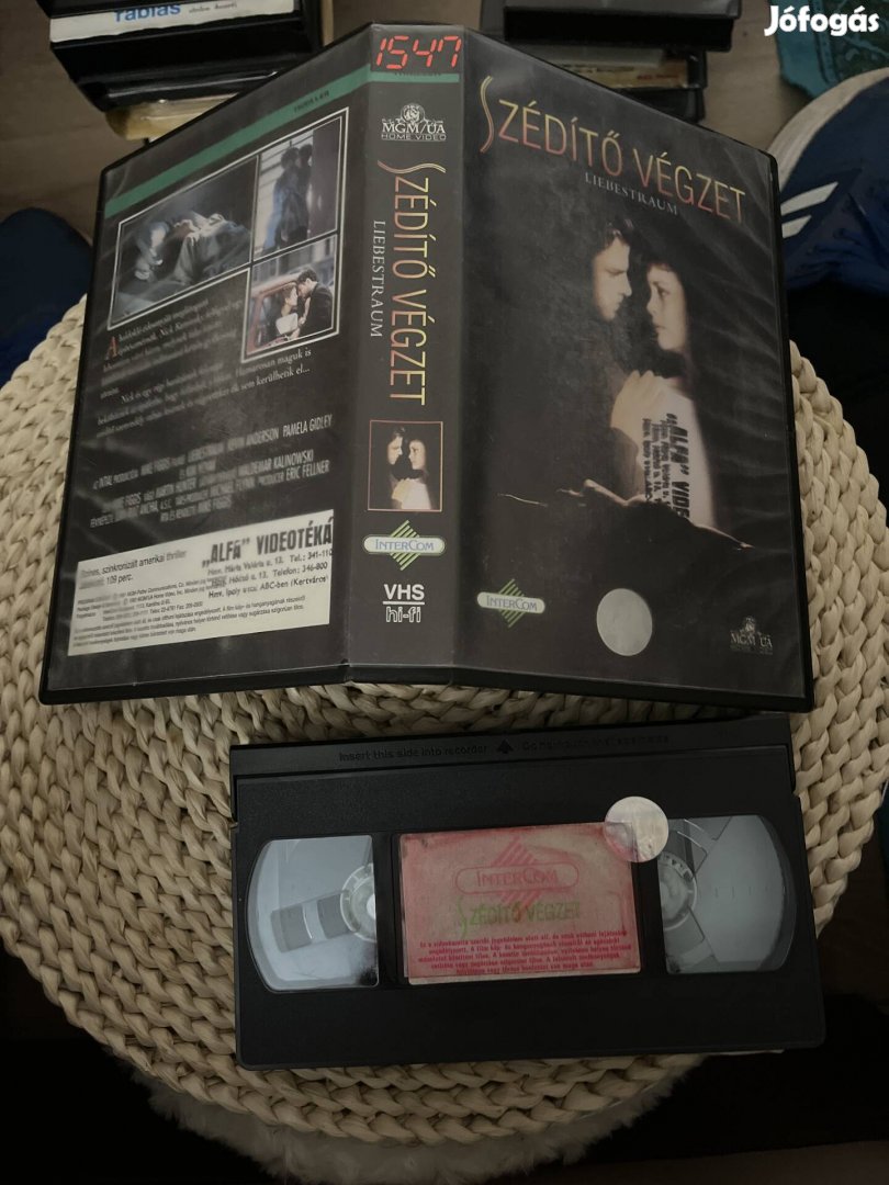 Széditő végzet vhs