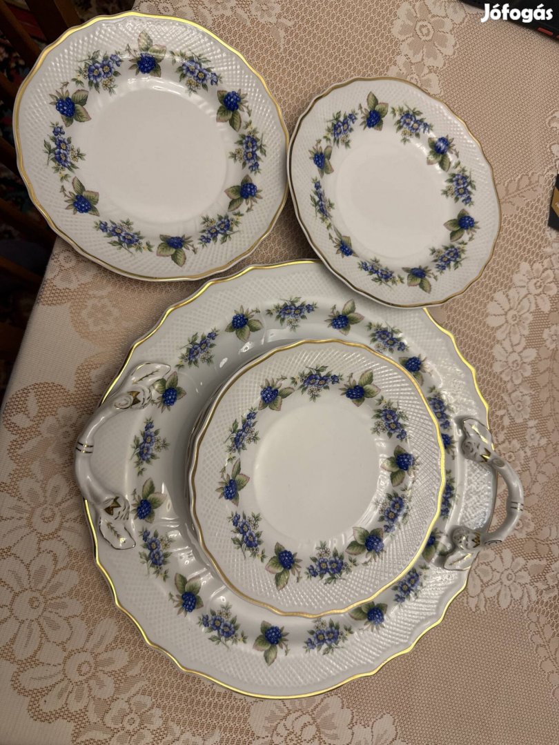 Szedres süteményes étkészlet