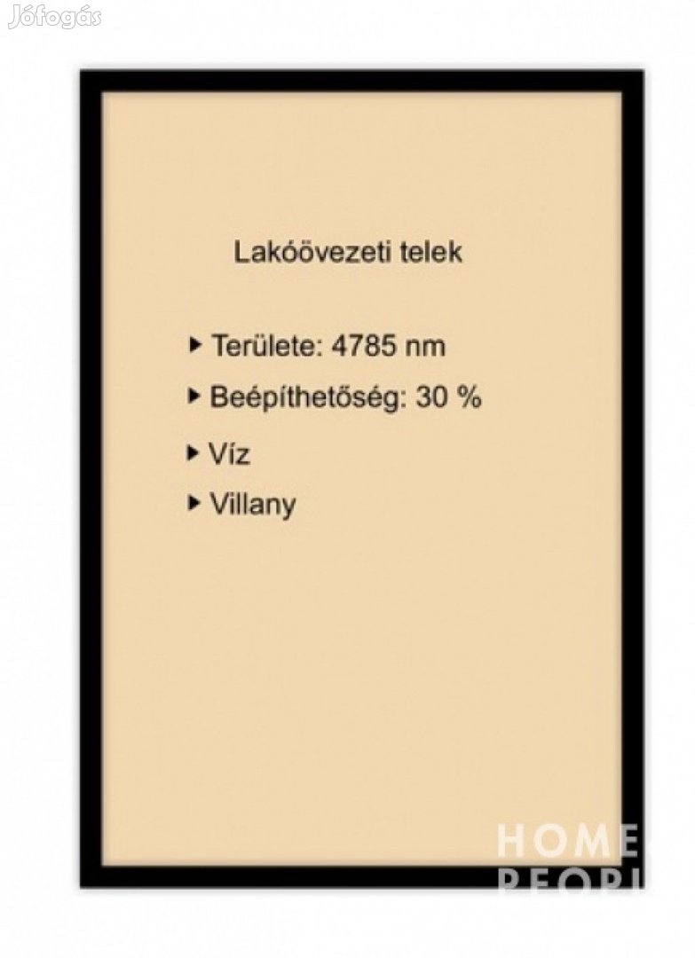 Szeged frekventált helyén telek eladó!