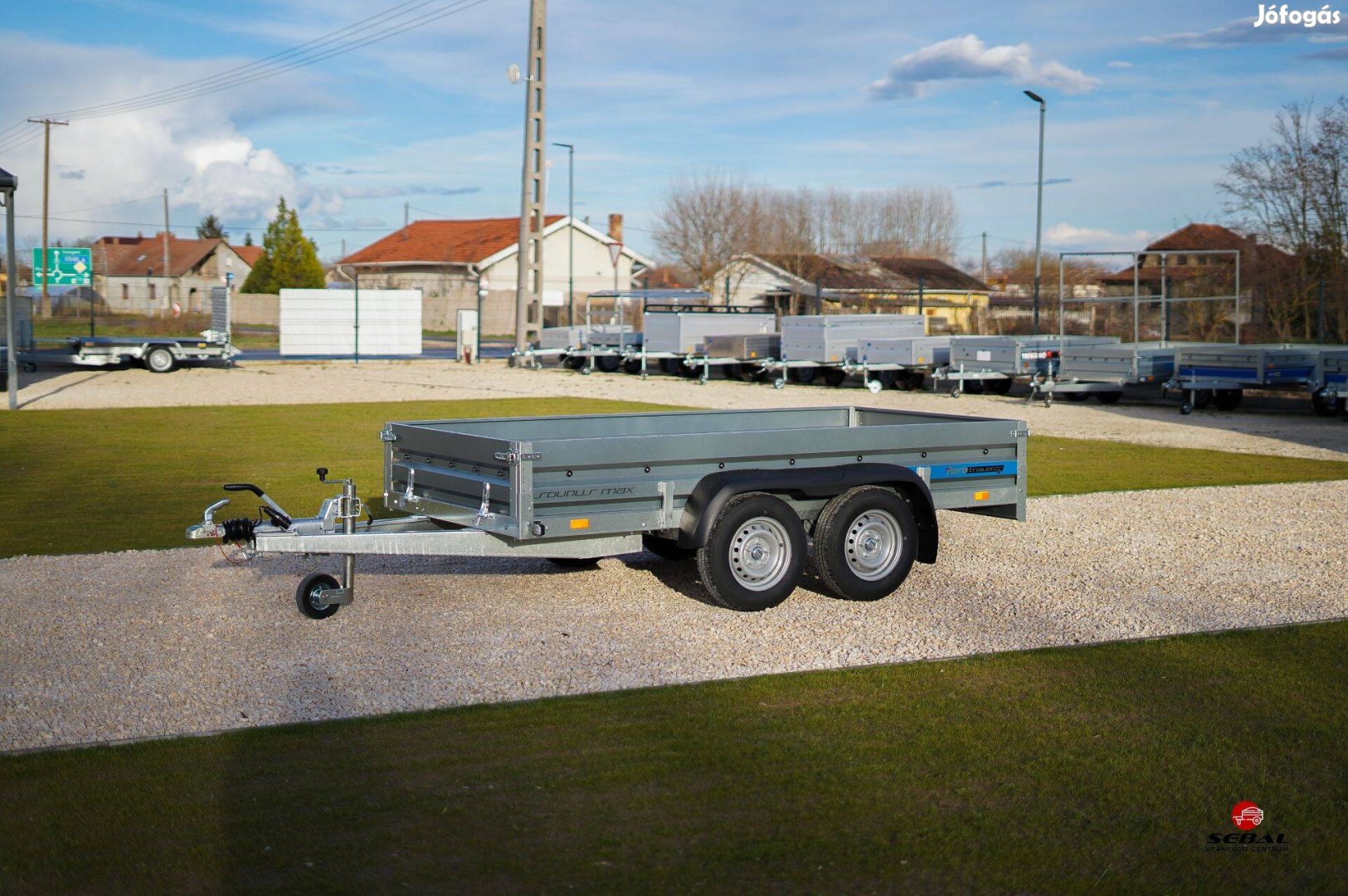 Szegeden Új Faro Soldius Max 300  2000 kg-os utánfutó eladó