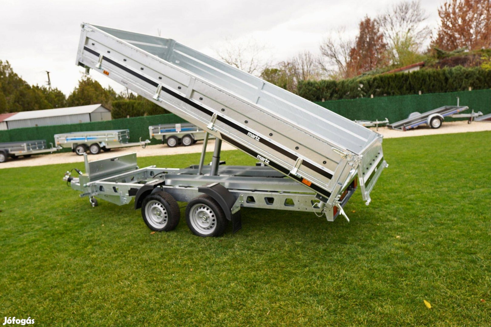 Szegeden új 3500kg-os billenős utánfutó akciósan csak 3.499.000 Ft
