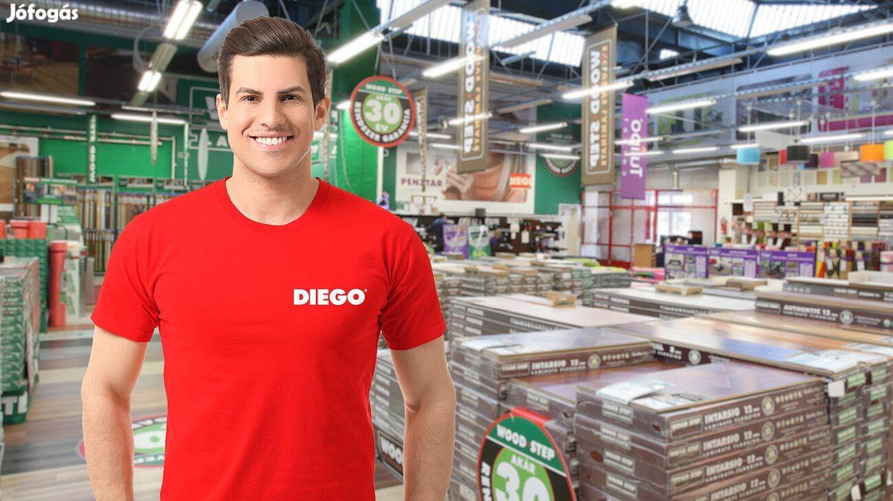 Szegedi Diego áruházunkba Értékesítő kollégát keresünk