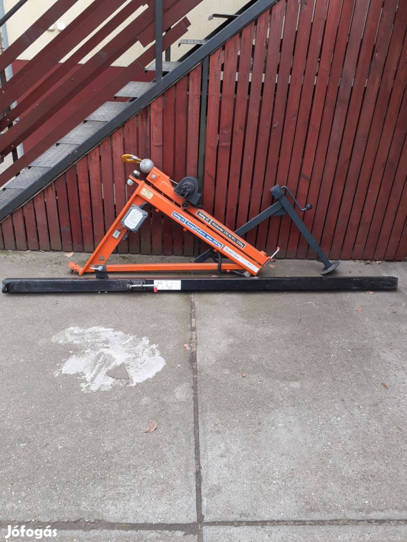 Szegélydaru 250 kg. emel