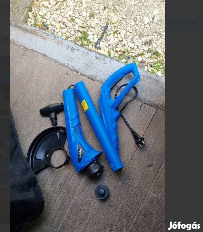 Szegélyvágó, elektromos fűkasza, 220mm vágási szélességgel, jó áron