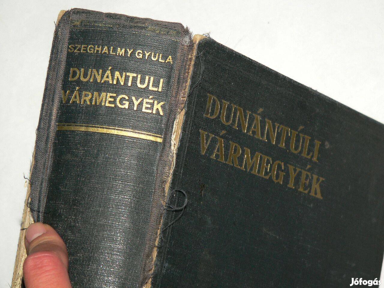 Szeghalmy Gyula Dunántúli vármegyék / könyv 1937 Magyar Városok